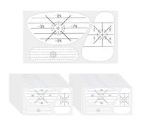 HO-SFSM Club de Golf Impact Tape,150 pièces Golf Impact Tape Etiquettes de Entraînement Swing Golf Swing Trainer Sweet Spot Analyse Entrainement au Swing Golf Impact Sticker