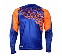 HO Soccer Camiseta Kontrol Blue Tricot, Bleu-Orange, XL Mixte