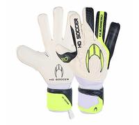 HO Soccer Colisée Elite Negative Grey-Lime Gants de Gardien de But Unisexe Adultes, Blanc Gris/Citron Vert, 10
