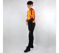 HO Soccer Ensemble de Gardien de But Kid Keeper Deep-Sea Orange, T-Shirt à Manches Longues avec Rembourrage et Pantalon Long rembourré, Polyester, Unisexe, pour Enfants, Orange/Noir, Taille 14