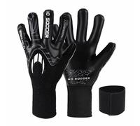 Ho Soccer ESKUALO Gants de Gardien de But, Noir, Unisexe pour Enfant, Taille 7