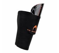 HO Soccer Eskudo Pro Protège-Tibias avec Poche Unisexe Adultes Noir/Orange Taille S