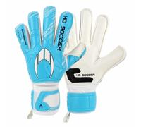 Ho Soccer Guerrero One Protek FL Blue Team Gants de Gardien de But avec Protection des Orteils Amovibles, Unisexe, Adulte, Bleu/Blanc, 9,5 cm