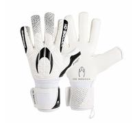 HO Soccer Guerrero Pro Justice NG White Gants de Gardien de But Unisexes pour Adulte Blanc/Noir Taille 8,5