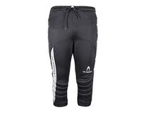 HO Soccer Icon Pantalon de Gardien de But rembourré 3/4 Garçon, Noir, 10