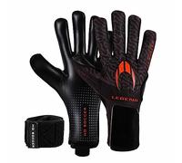 HO Soccer MG Legend Elite Negative Orange Shadow Gants de Gardien de But Unisexe Adultes, Noir/Orange, 8