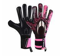 HO Soccer MG Phenomenon Pro Roll/Negative - Gants de Gardien de But, Unisexe, pour Adulte, Noir/Rose