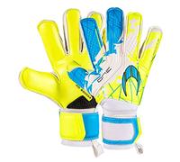 HO Soccer One Roll/Negative Asteroid Lime Gants de Gardien de But Unisexe Adultes, Lime/Bleu, 7,5