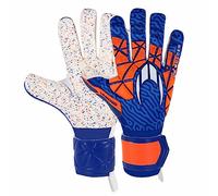 HO Soccer Plus Legend SSG Roll/Negative Blue-Orange Gants de Gardien de But Unisexe pour Enfants, Bleu/Orange, 6