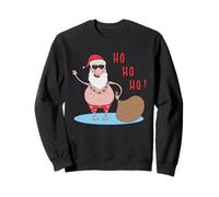 Ho T-Shirt de Noël Humoristique Père Noël Sweatshirt