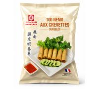 Hoa Nam Rouleaux de printemps aux crevettes (Feuille de blé) Env. 100 pièces 2,6 kg