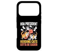 HOA President Herding Cats Gotta Be Easier - Coque pour iPhone 17 Pro