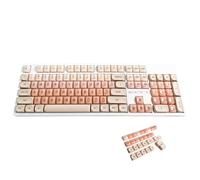 Hoa Profile Keycaps Jeu complet de touches de clavier mécanique personnalisables et durables en PBT/ABS