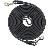 Hoanan Corde d'attache de 3,7 m/6,1 m/9,1 m pour petits chiens jusqu'à 15,9 kg, longue laisse pour chat pour cour, laisse légère anti-fugue pour entraînement, marche, extérieur pour chiots, animaux de