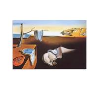 HOANGJUN Salvador Dali Peinture Persistance de la mémoire Poster Décoration murale Impression sur toile Peinture surréaliste Sans cadre 20 x 30 cm