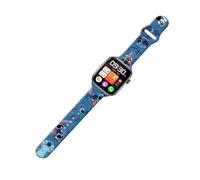 HOAQPPOY Stitch Montre Connectée Femme Homme, Montre Stitch Enfant, Smartwatch Garçon Fille avec Téléphone/Messages/Musique, Cadeaux pour Hommes, Femmes et Enfants
