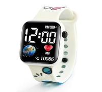 HOAQPPOY Stitch Montre LED Digitale, Montre Enfant Filles Garçon, Cadeau Jouet