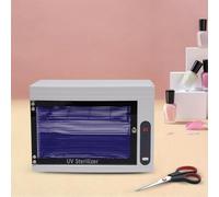 HOARLICN Armoire de stérilisation UV - Appareil de stérilisation - Manucure LED - Armoire de désinfection - 6 W - Boîte de stérilisation à ultraviolets - Pour manucure - Avec minuterie