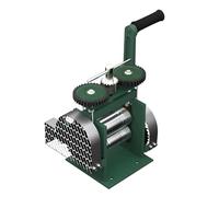 HOARLICN Machine à laminer, Presse à bijoux, combinaison manuelle Machine à laminer Outil de bijoux 3 en 1 avec poignée d'engrenage pour or, argent, cuivre