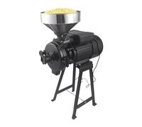 HOARLICN Moulin à Céréales Électrique 2200 W, 1400 Tr/Min, Broyeur à Céréales Avec Entonnoir Pour Blé, Riz, Maïs