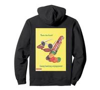 HOAT Rowntrees Fruit Gums British Classic Publicité Enjoy Retro Sweat à Capuche