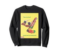 HOAT Rowntrees Fruit Gums British Classic Publicité Enjoy Retro Sweatshirt