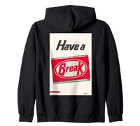 HOAT Rowntrees Kit Kat Break Time British Classic Publicité Sweat à Capuche