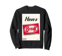 HOAT Rowntrees Kit Kat Break Time British Classic Publicité Sweatshirt