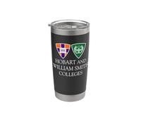 Hobart & William Smith Colleges Combined Logo Mark HWSC Gobelet isotherme en acier inoxydable double paroi