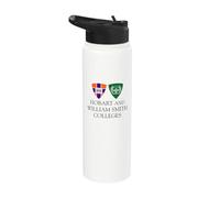 Hobart & William Smith Colleges Combined Logo Mark HWSC Stainless Steel Insulated Water Bottle