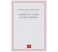 Hobbes ou la crise de l'état baroque
