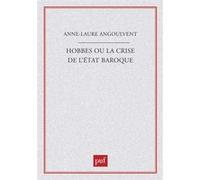 Hobbes ou la crise de l'état baroque