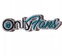 Hobbies and patch brodé OnlyFans logo web social à repasser ou à coudre décoration sac à dos sweat-shirt maille sac veste jeans veste applique