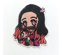 Hobbies and patch patch patch écusson brodé Demon S démon Kimetsu personnage bébé manga à repasser ou à coudre décoration sac à dos pull veste jean veste homme femme