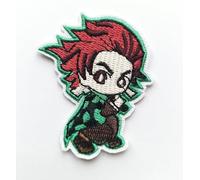 Hobbies and patch patch patch écusson brodé Demon S démons Kimetsu lame manga à repasser ou à coudre décoration sac à dos pull veste jean veste homme femme