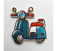 Hobbies and patch patch patch thermocollant brodé scooter scooter cinquantaine à repasser ou à coudre décoration sac à dos sweatshirt sac veste jeans trousse tablier enfant garçon adulte
