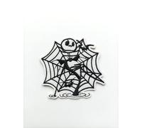 Hobbies and patch thermocollant brodé Jack Sally toile d'araignée squelette fantôme crâne horreur chien badge à repasser ou à coudre décoration sac à dos tricoté sac veste jeans applique