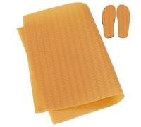 HOBBIESAY 1 lame de semelle en caoutchouc de 3 mm d'épaisseur - Antidérapante - Pour chaussures, bottes, remplacement du matériau de sol - 35,5 x 30,5 cm