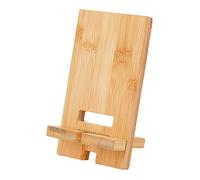 HOBBIESAY 1 pièces Supports de Téléphone Portable en Bambou Support de Téléphone Portable Universel Tablettes Portables Support de Robustesse Portable Pérou