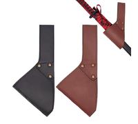 HOBBIESAY 2Pcs Cuir Épée Dague Grenouille Étui Ceinture en Cuir Porte Épée Rapière Chevalier Porte Épée Gaine en Cuir Fourreau Porte Épée