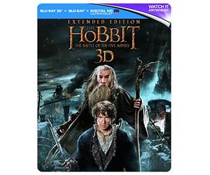 Hobbit Battle of The Five Armies-Extended Edition (2 Blu-Ray) [Edizione: Regno Unito] [Import]