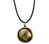 Hobbit - bouton de Bilbo pendentif cordon cuir G