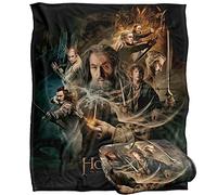 HOBBIT - Plaid Ultra Doux, Doux au Toucher, 152 x 127 cm