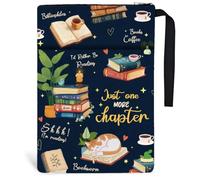 Hobbspring 1 livre de poche, 34 x 24 cm, avec fermeture éclair et protection de poche avant, pour les amateurs de livres, retour à l'école