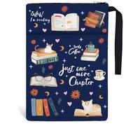 Hobbspring 1pc Chat Café Couverture de Livre Polyester Housse de Livre Protecteurs de Livres avec Fermeture Éclair et Poche Avant Cadeau D'Anniversaire de Noël pour Étudiants Enseignants 34cmx24cm