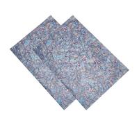 Hobbspring 30x20cm Feuille d'Autocollants Imitation Abalone Coquille d'Haliotide Bleu ardoise moyen Autocollant Coquille Rectangle Feuille de Placage d'Ormeau Vinyle en PVC pour Étui de Téléphone