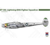 Hobby 2000 48028 Kit Avion P-38L Lightning 80th Fighter Squadron 1:48 Neuf