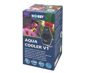 Hobby Aquaristik Aqua Cooler V1 - Unité de refroidissement pour aquariums jusqu'à 50 l - Refroidissement silencieux avec 1 ventilateur - Contrôle efficace de la température - Convient pour les