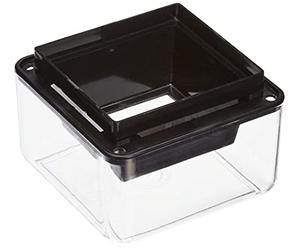 Hobby Aquaristik Multibox, 10 x 10 x 6 cm, récipient Alimentaire pour Aquarium, récipient avec Tamis pour Aliments surgelés et Aliments Vivants, Solution de Stockage Polyvalente pour Aliments pour