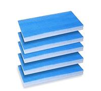 Hobby Booth Filter Set, Cabine en Fibre de Verre Remplacer le Filtre Compatible pour Master, 6 Pièces